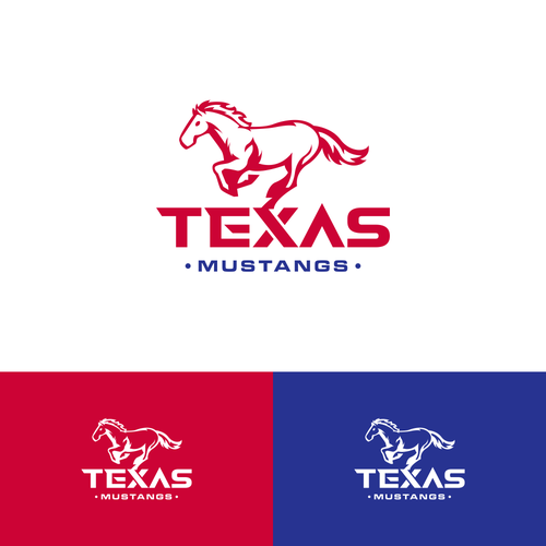 Diseño de Texas Mustangs de hhhdesigns