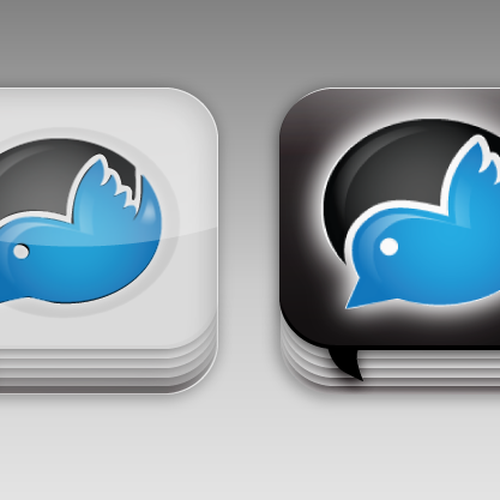 Create iOS App Icon for TwitChat™ for Twitter  Design by Tildinaz