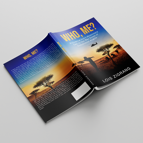 Create an Awesome Nonfiction Book Cover about a Missionary in War-Torn South Africa Design by Nitsua