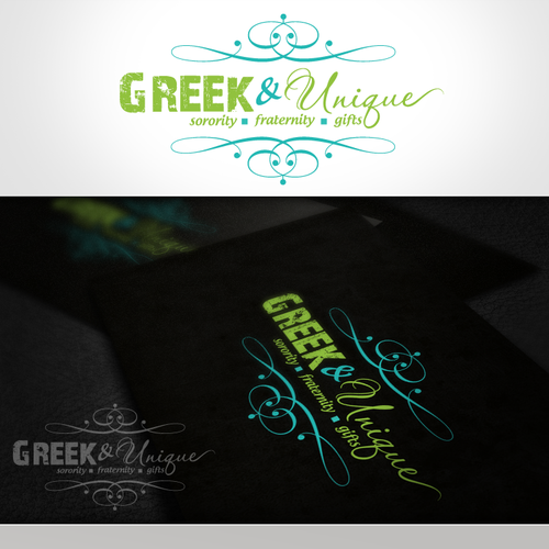 New logo wanted for Greek and Unique! Ontwerp door ✱afreena✱