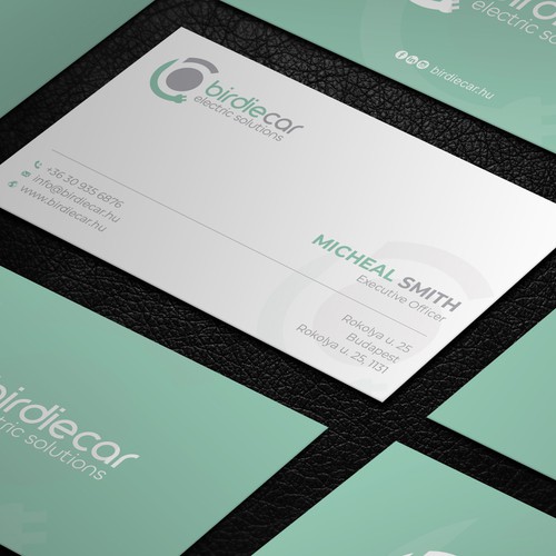 business card for company called birdie Design by ™SF_Design™