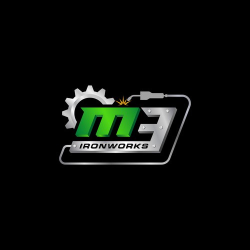 Design a logo for a new metal fabrication shop! Design by SecondSon