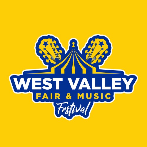 Logo design for West Valley Fair & Music Festival Design by Jacob Gomes