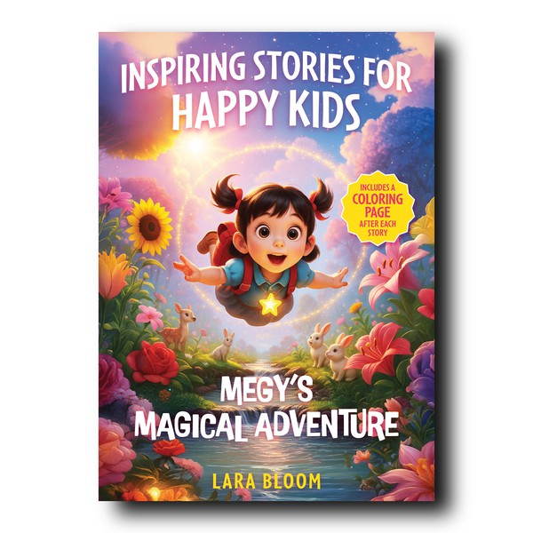 Inspiring Stories for Happy Kids: Megy’s Magical Adventures Subtitle: 10 Motivational Tales