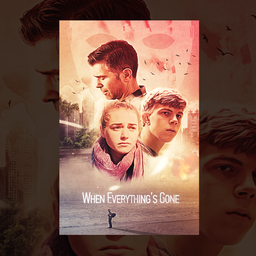 When Everything's Gone Movie Poster Design Design by lidia.puccetti
