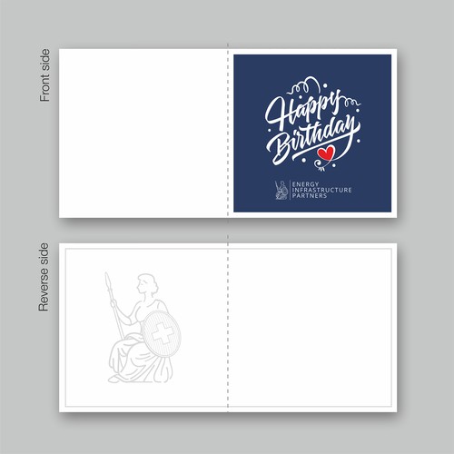 Corporate Birthday Card Design by tianitta