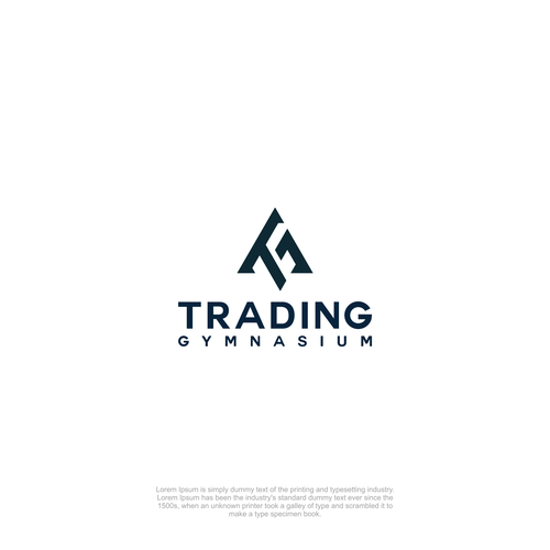 Logo for "Trading Gymnasium" for a stock market company Design by GAM'Design