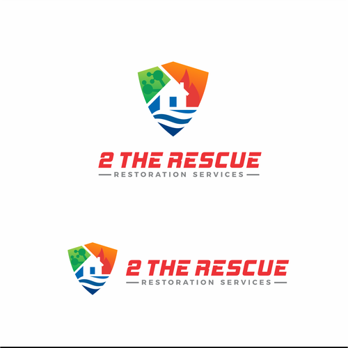 susenoさんの2 The Rescue Logo Creationデザイン