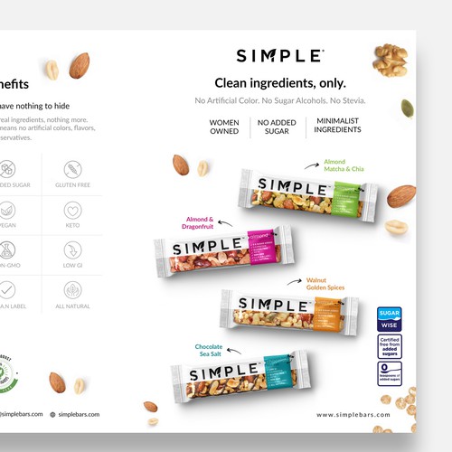 SIMPLE - Sell sheet Design by Monki D Loy