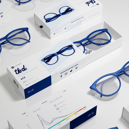 DESIGN a nice BOX for new blue light blocking glasses-JOOX eyewear Design by Futsu No Ningen