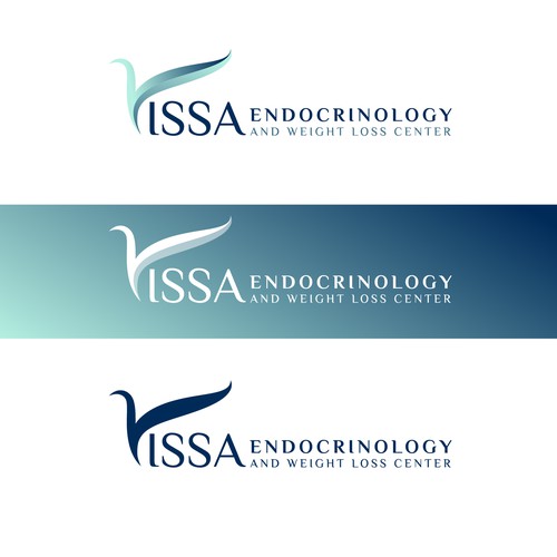 Unique logo for endocrinology diabetes and hormones and weight