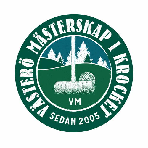 Legendary croquet tournament in Sweden. First logo ever. Looking for unique croquet vibe, creativity, and retro look! Design by DIMITAR LIASOVSKI