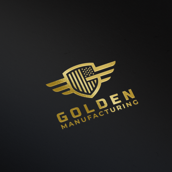 Design by chryl_02 titled "GOLDEN MANUFACTURING"