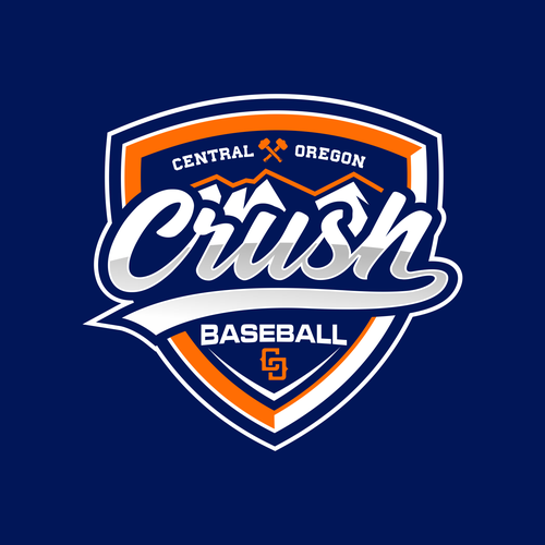 Central Oregon Crush Baseball Diseño de MFinity DesignStudio