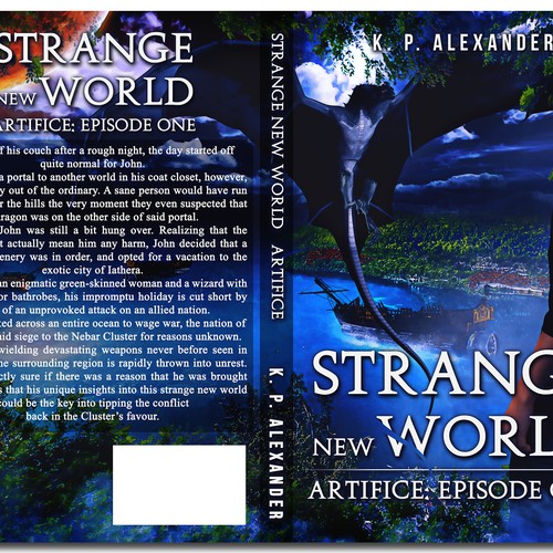 Fantasy Novel "Artifice: Episode One" needs a new cover design! Réalisé par Bandrei