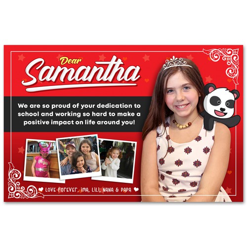 Vibrant and Fun Student Dedication Page Design by taufikbaggio