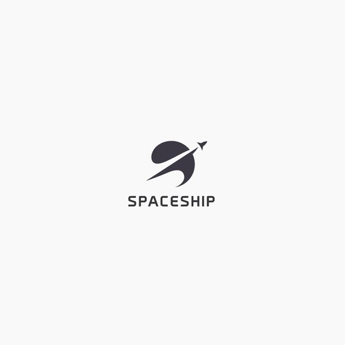 Design a logo for Spaceship. We invest where the world is going, not where it's been. Diseño de emretoksan