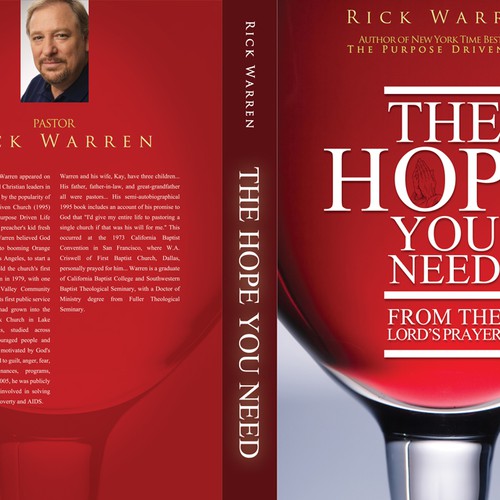 Design Rick Warren's New Book Cover Design réalisé par SoLoMAN