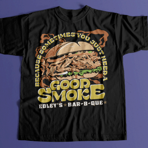 Good Smoke T-Shirt Design by Graphics Guru 87