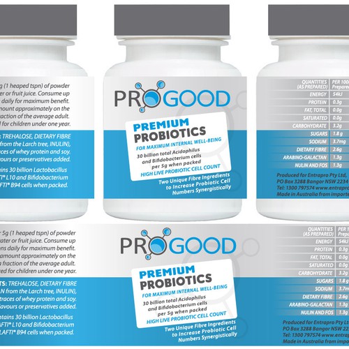 Logo Design Contest for Probiotic Maker