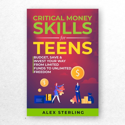 Design an eye-catching and powerful book cover to appeal to teens and young adults Design by Mighty_Eagle