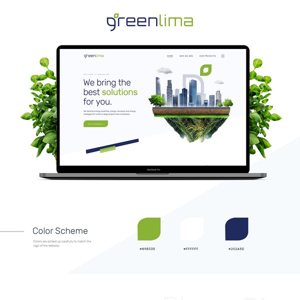 Greenlima Website Design
