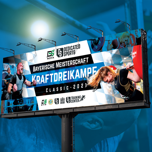 Unique, modern banner design for print - sports competition Design von Apex_Forge