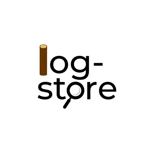 Simple log-store logo Design by yudilima