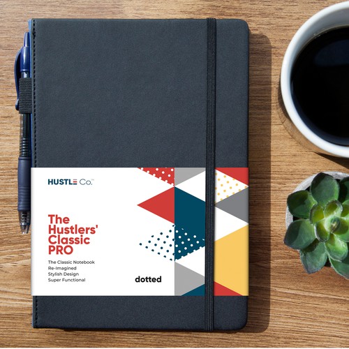 Disruptive Notebook Packaging (banderole / sleeve) Wanted for Inspiring Office Product Brand Diseño de AnnaMartena