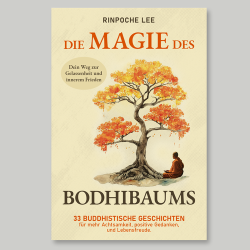 Design an appealing cover about Buddhist stories Design by Radmilica