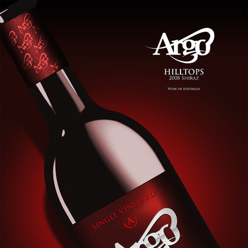 Sophisticated new wine label for premium brand Réalisé par Lugosi