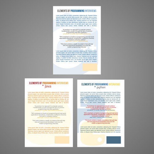 Best Selling Book in Computer Science Needs a New Cover Design by HENRY Designs™