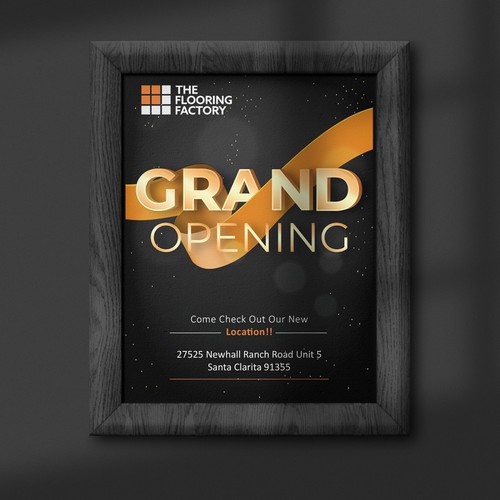 Grand Opening Flyer Diseño de AbhisheCreatives