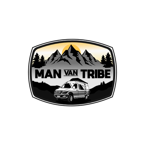 Create a Kick-A$$ Logo Design for a Man Van Tribe Community! Go Wild!!! Design by arttomorrow concept™