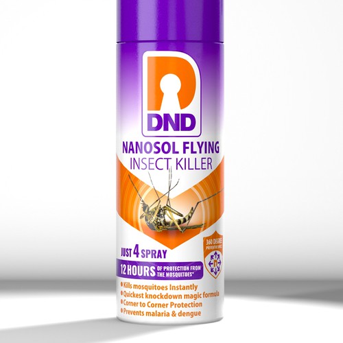 Design a standout label for a Super Effective Insect Killer Spray-ontwerp door P.D.S.