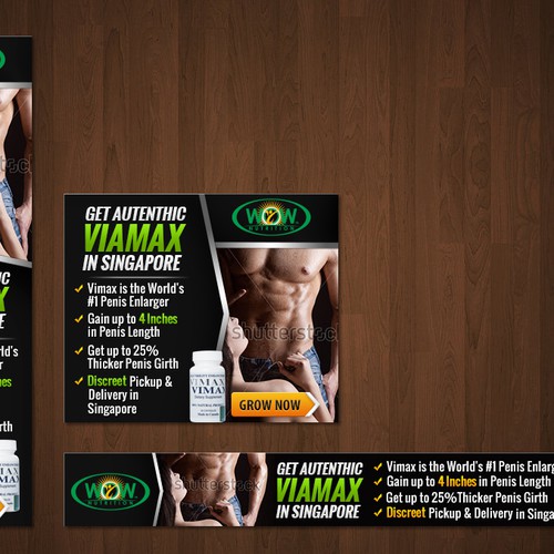 Penis enlargement banners Banner ad contest 99designs