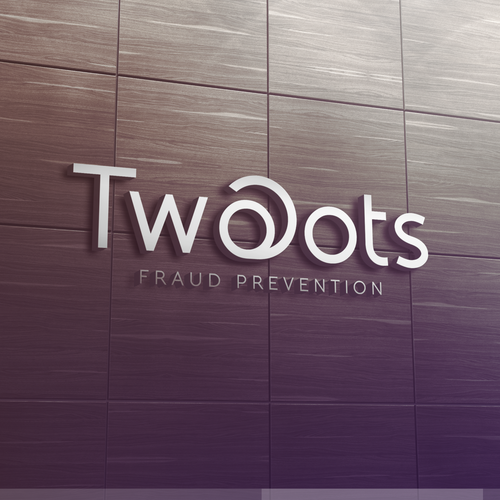 Two Dots Software Fraud Prevention Logo Design - Modern and Simple! Design by Michael San Diego CA