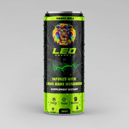 コンペ「Energy Drink Label Design」のデザイン by Next Visionさん 