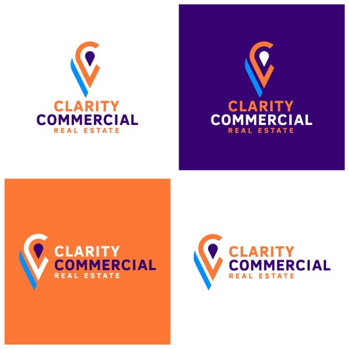Logo + Brand Guide for Clarity Commercial Real Estate Design by Dadisigner