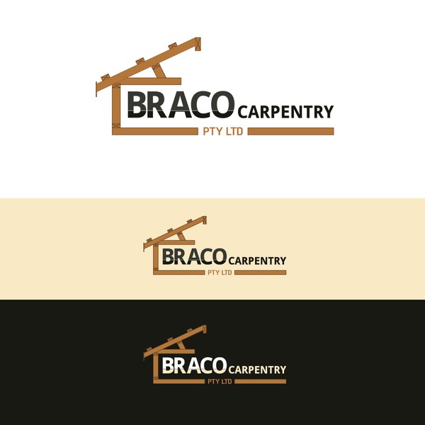 Logo for a carpentry company