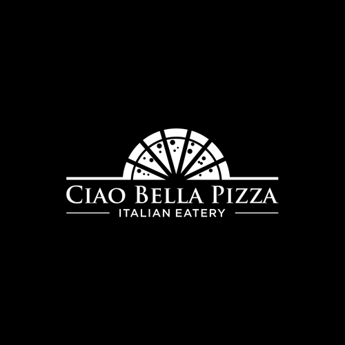 Ciao Bella Pizza Logo Design by sellyan