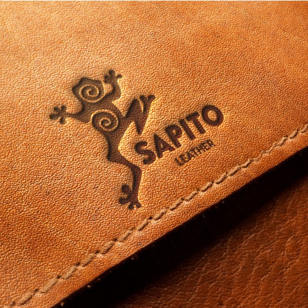 Design by Dancer titled "An aztec frog for Leather Goods Manufacturer "
