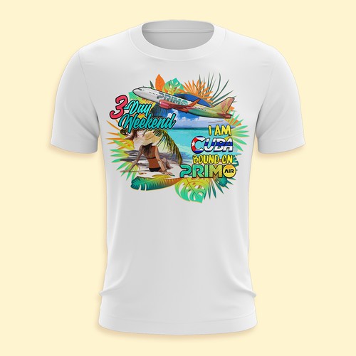 Airline swag t shirt Design by Athew_Yana