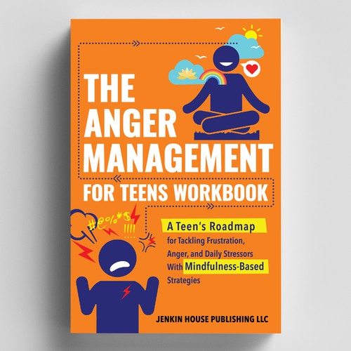 Awesome book cover to help teens rock at life! Design by elQue.design