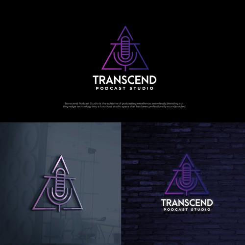 [CREATIVE] Logo design for Tampa's newest luxurious podcast studio and it's cutting-edge identity. Design by Agyahm°