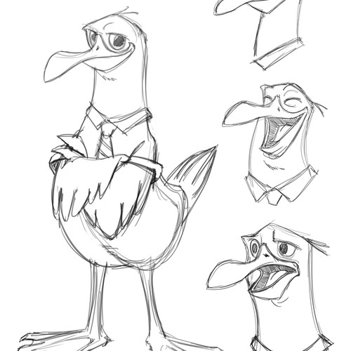 We need a Seagull mascot-ontwerp door Faithrakha™