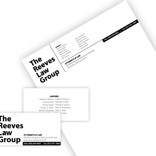 Design di Law Firm Letterhead Design di zisdsg