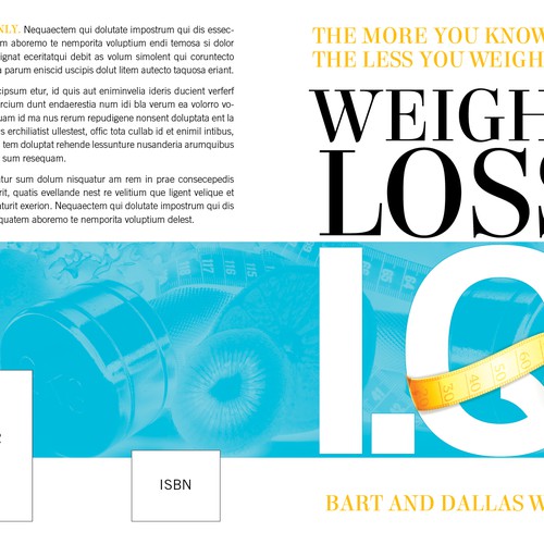 Design a creative and simple cover for weight loss book Design by TeaBerry