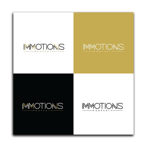 Logo IMMOTIONS PROPERTY Design by GraphikAbtab