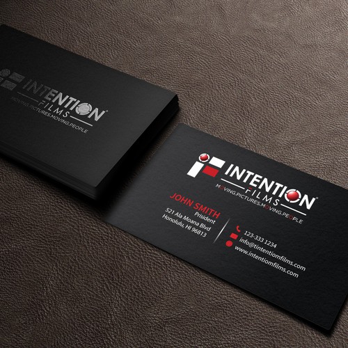 Film Company Business Card Design by AkGraphicsSolutions